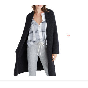 Madewell  Shawl Collar Merino Wool Sweater